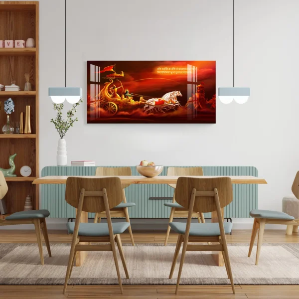 Bhagavad Gita Virtual Wall Art – Divine Prosperity for Your Digital Home - Image 2