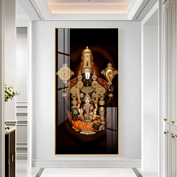 Devi Laxmi Virtual Wall Frame – Divine Prosperity for Your Digital Home - Image 3