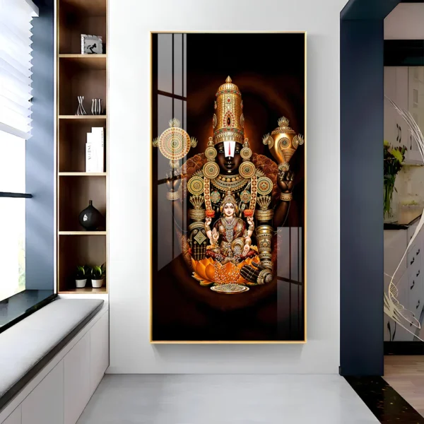 Devi Laxmi Virtual Wall Frame – Divine Prosperity for Your Digital Home - Image 2