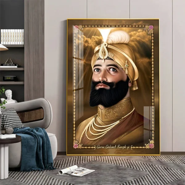 Guru Gobind Singh Virtual Wall Art – Divine Prosperity for Your Digital Home - Image 4