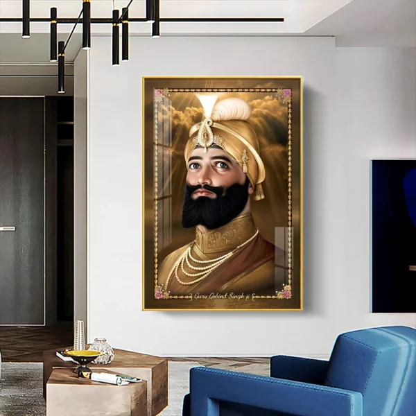 Guru Gobind Singh Virtual Wall Art – Divine Prosperity for Your Digital Home - Image 2