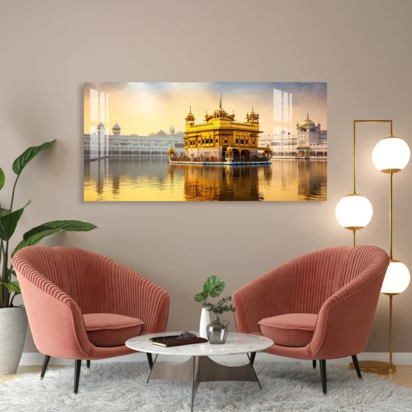 Holy Place Golden Temple Virtual Wall Art