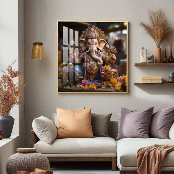 Karya Siddh Ganesh Digital Wall Art