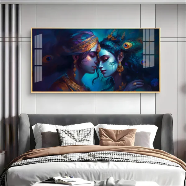 Radha Krishna Digital Wall Art for the Virtual Home - Image 5