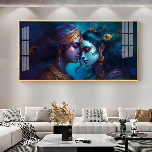 Radha Krishna Digital Wall Art for the Virtual Home - Image 3