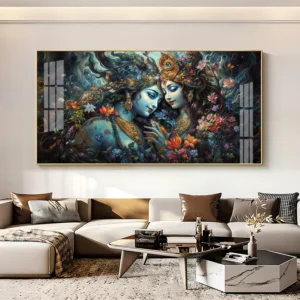Radha Krishna Virtual Wall Frame