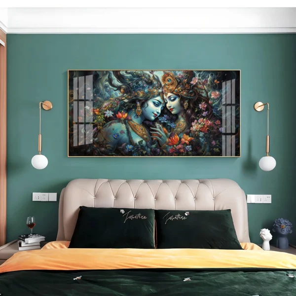 Radha Krishna Virtual Wall Frame – Divine Prosperity for Your Digital Home - Image 4