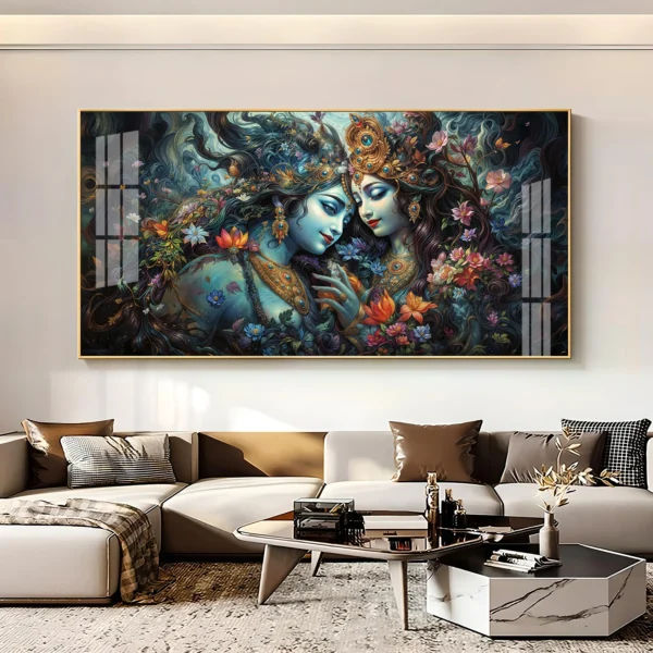 Radha Krishna Virtual Wall Frame – Divine Prosperity for Your Digital Home - Image 5