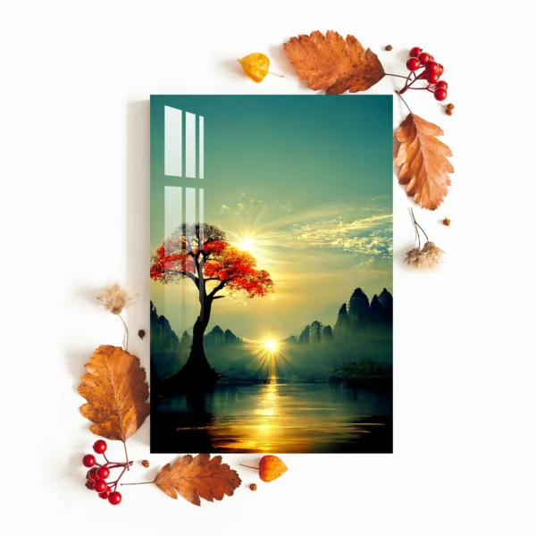 Serene Morning Glow Virtual Wall Art – Divine Prosperity for Your Digital Home - Image 4