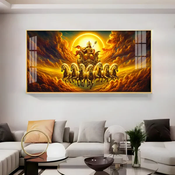 Surya Bhagwan Virtual Wall Frame – Divine Prosperity for Your Digital Home - Image 5